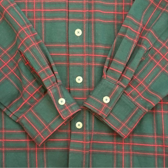 NWT POLO RALPH LAUREN Vintage Button Down Cotton Shirt Plaid Large - Picture 7 of 10